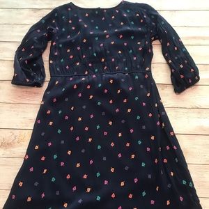 American Eagle Outfitters Cold Shoulder Leaf Midi Dress Size Small